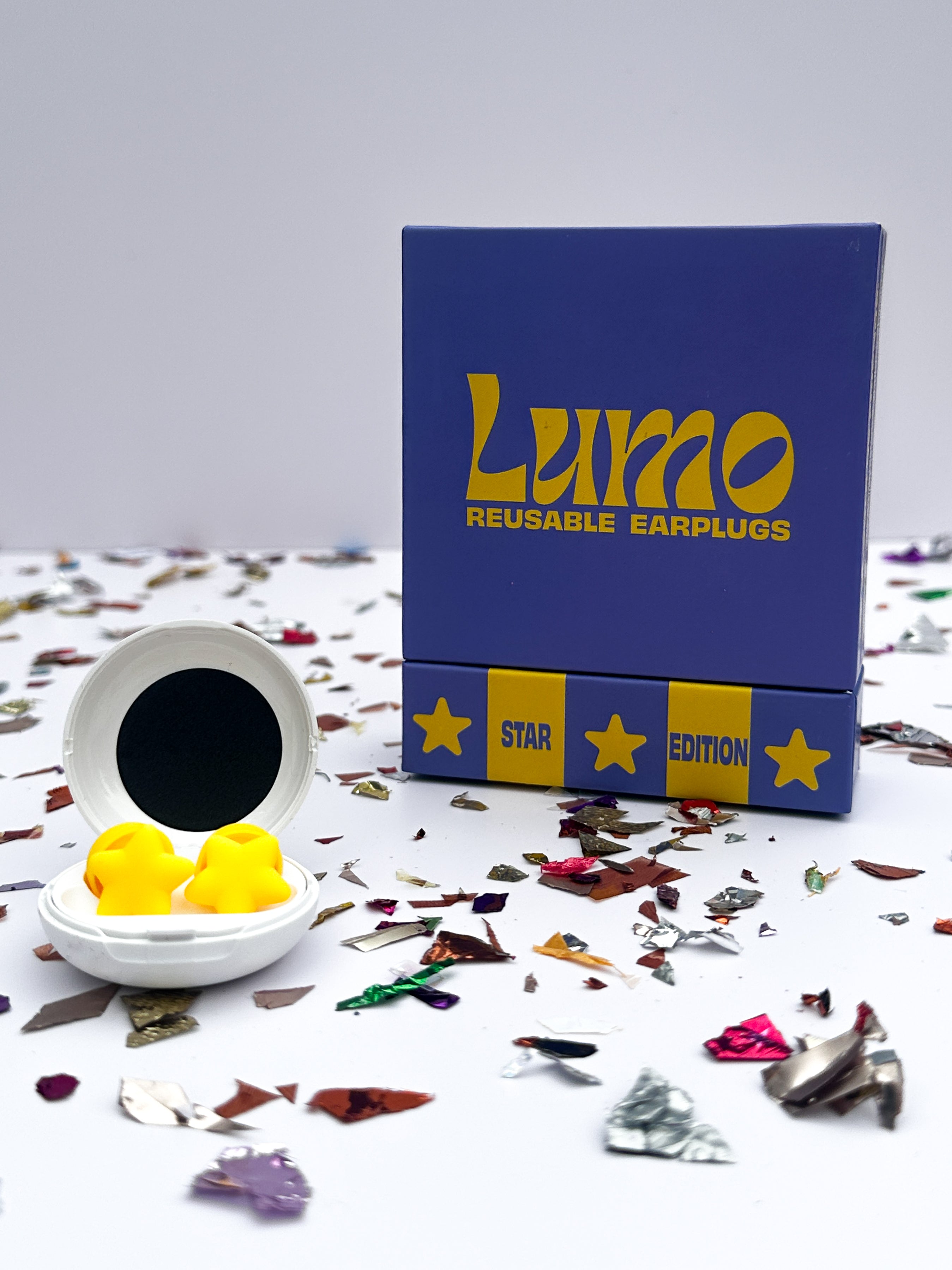 Starry Nights: Reusable Star Ear Plugs