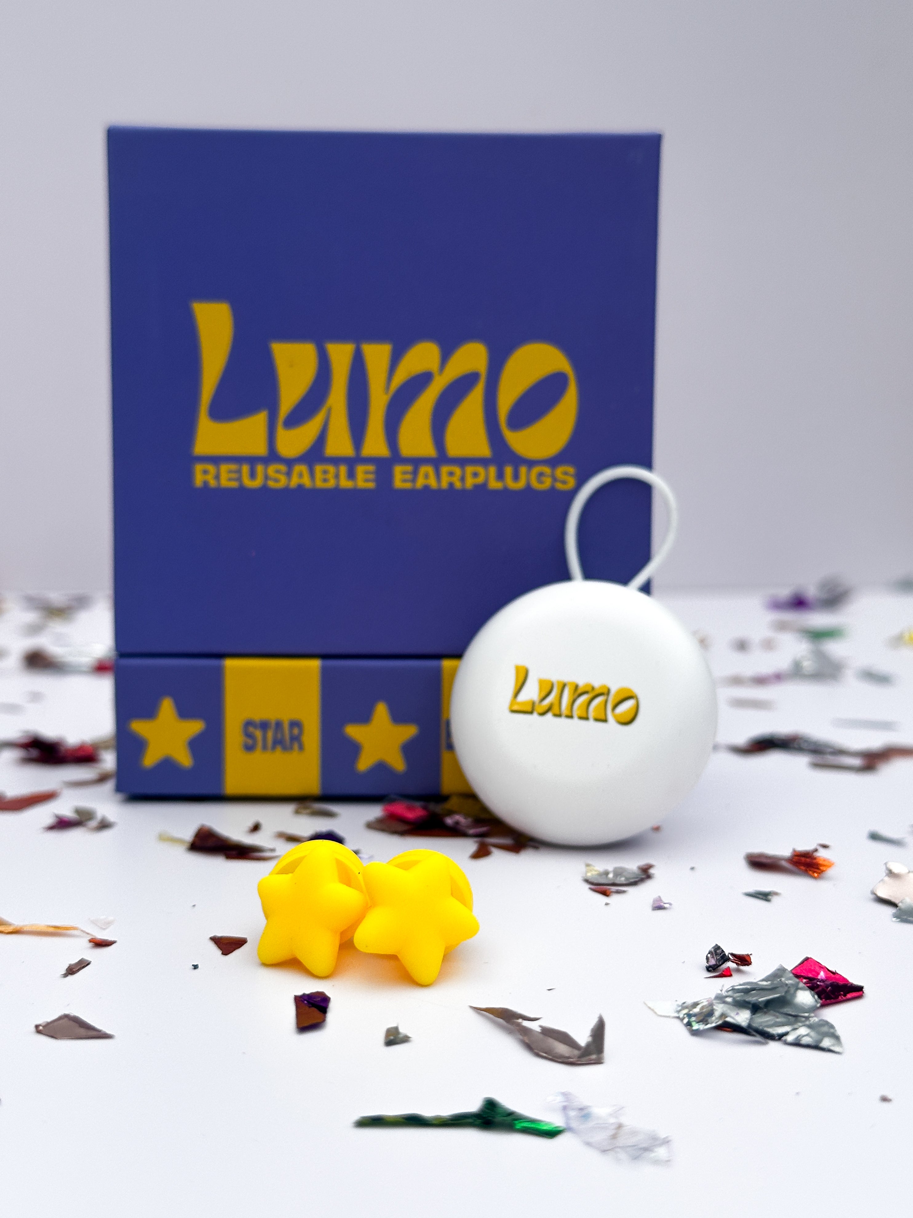 Starry Nights: Reusable Star Ear Plugs