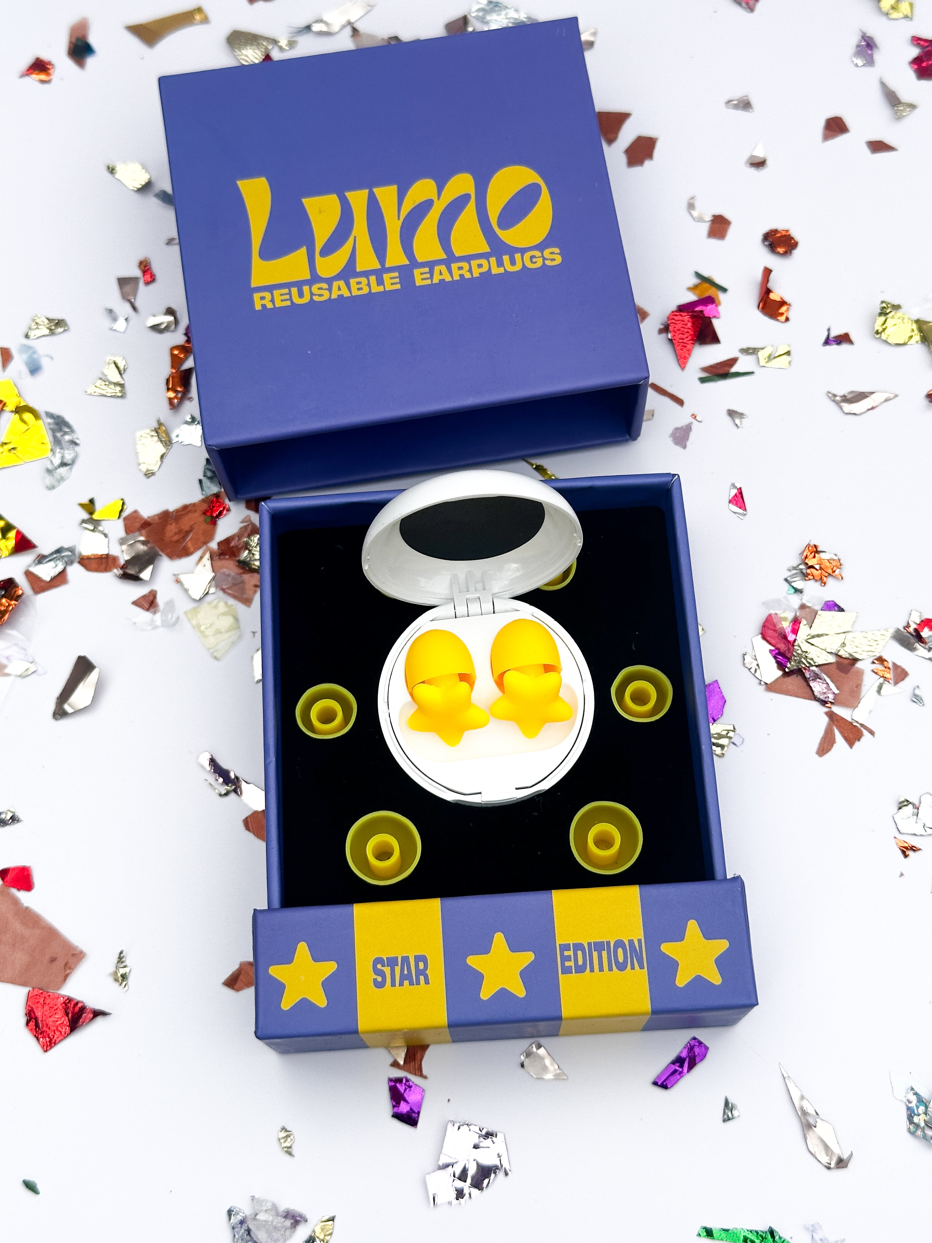 Starry Nights: Reusable Star Ear Plugs