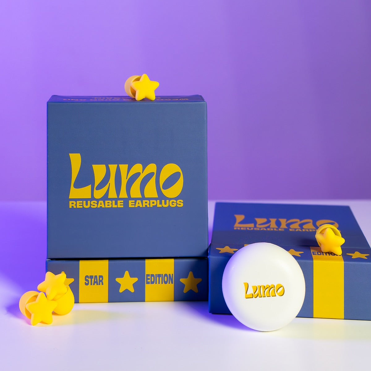 Starry Nights: Reusable Star Ear Plugs